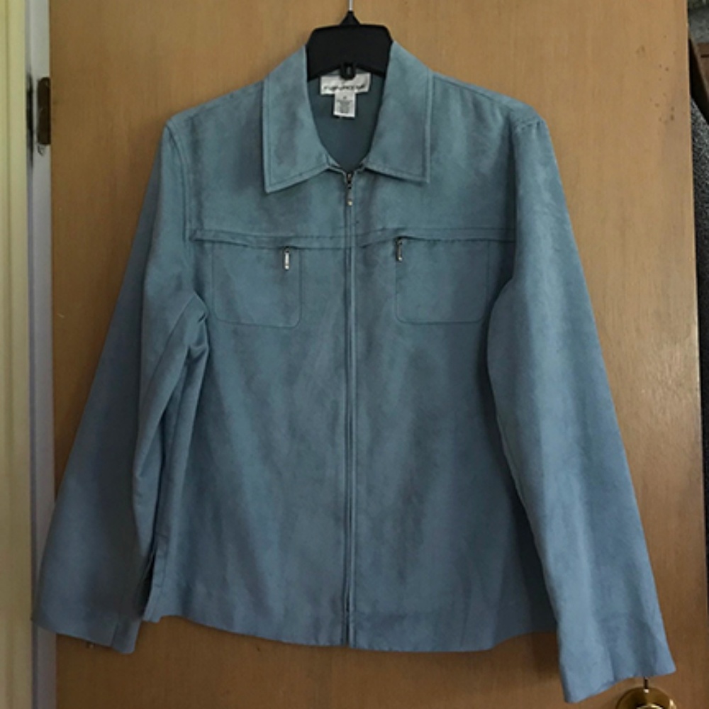 Gorgeous Evan Picone microsuede jacket 🌼